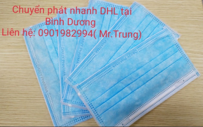 gửi khẩu trang đi Mỹ tại Bình Dương